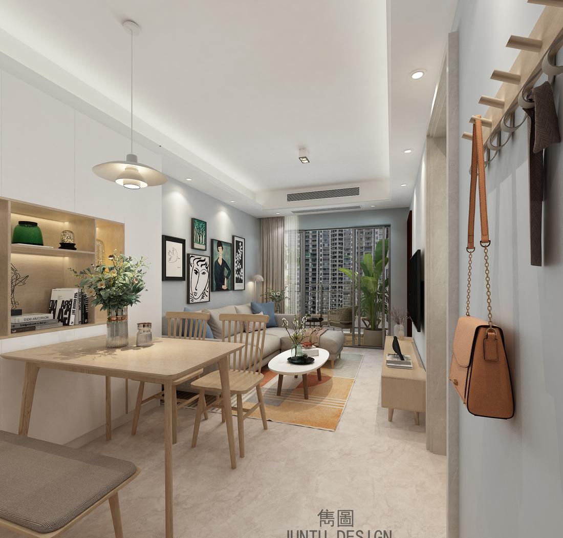 广州市祈福缤纷汇 55㎡甘小姐宅设计-12