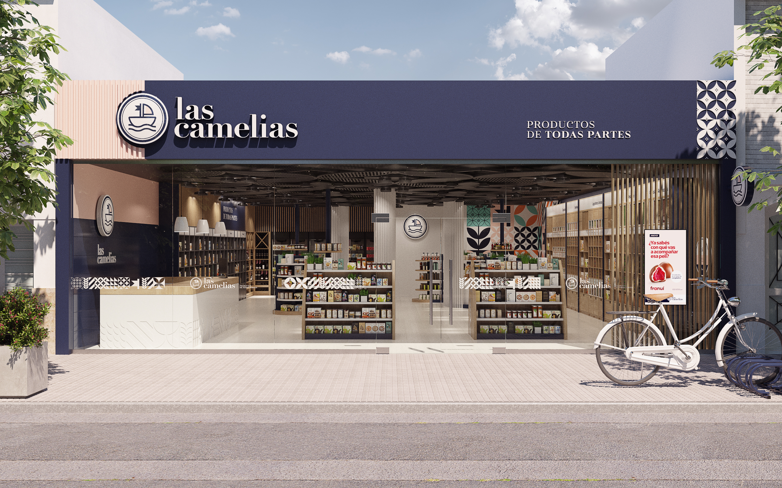 Las Camelias 食品店室内设计丨QMS Arquitectura-6