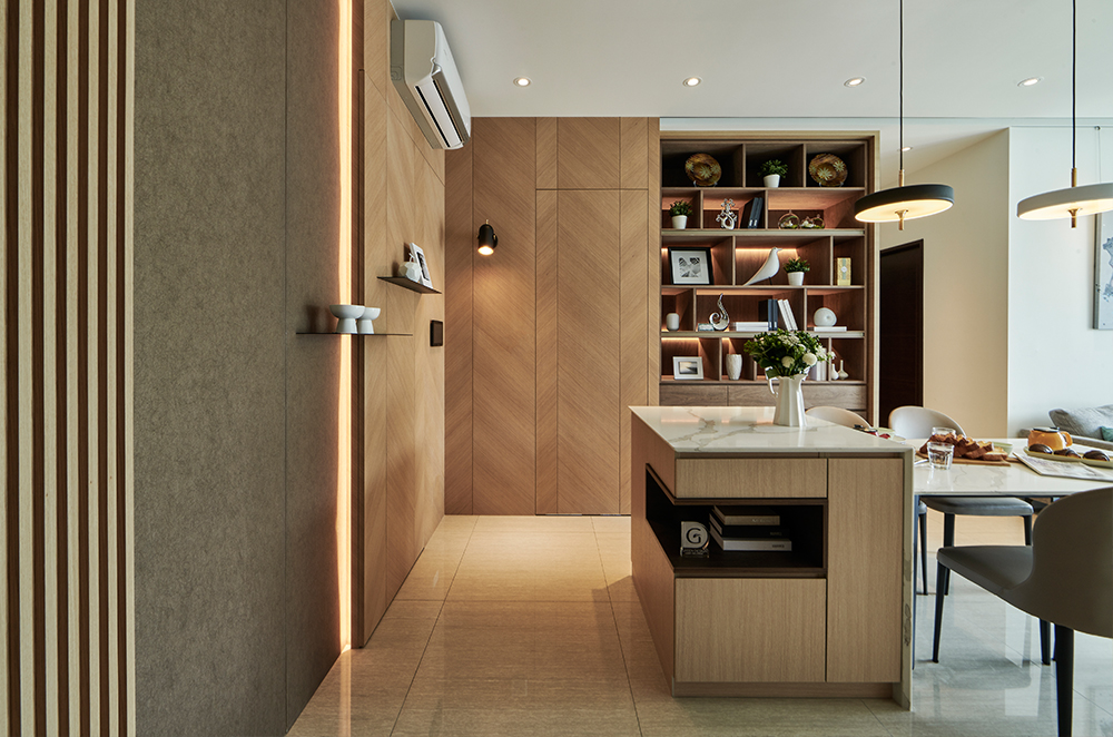 绿装修复合自然，放大空间视野-1