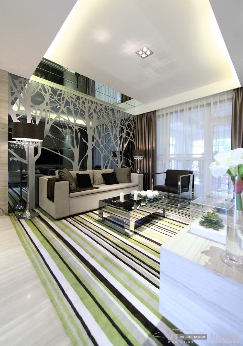 后现代 中海样板间-10