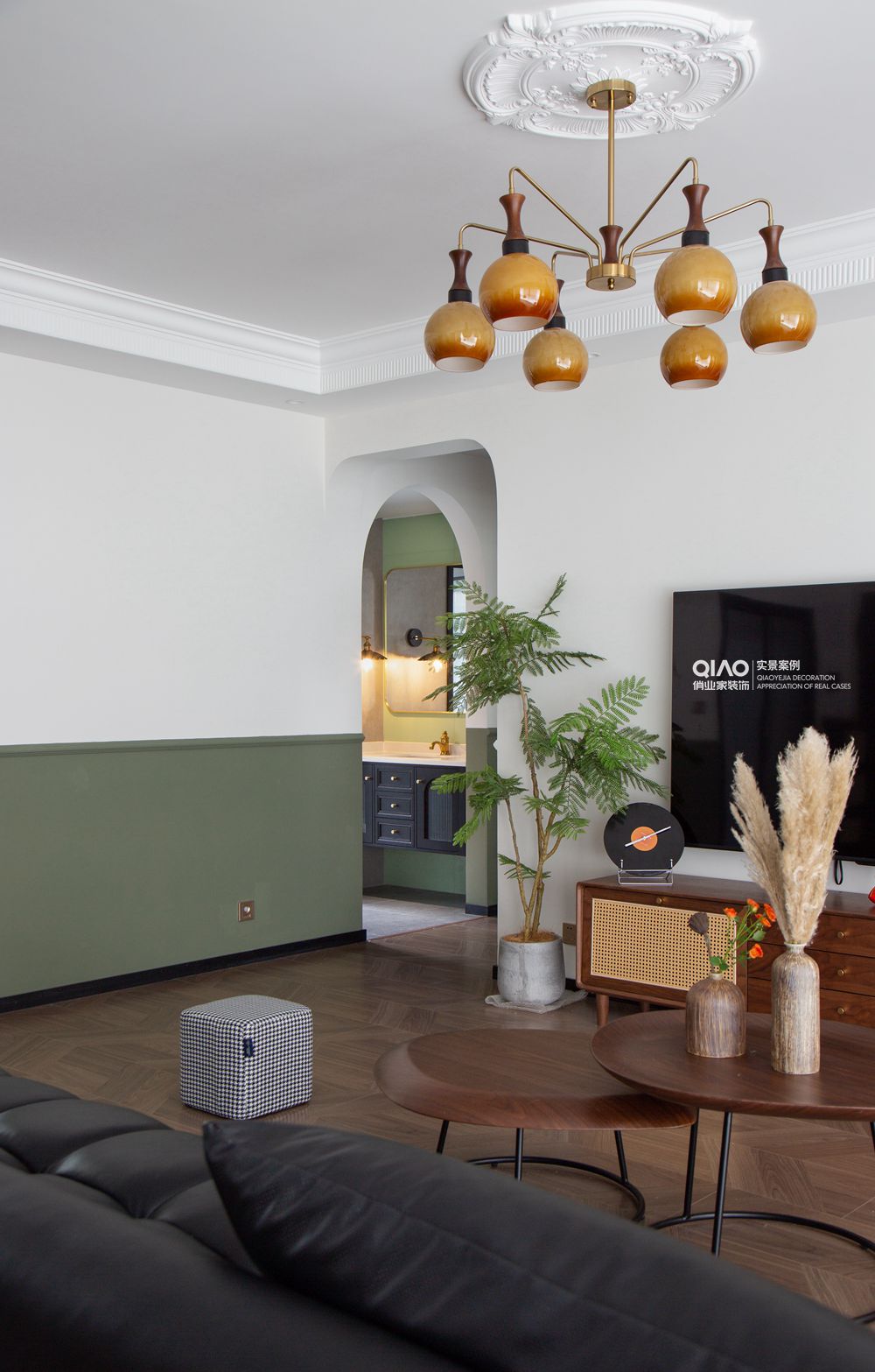 复古南洋风装修案例丨中国重庆丨重庆俏业家装饰-26