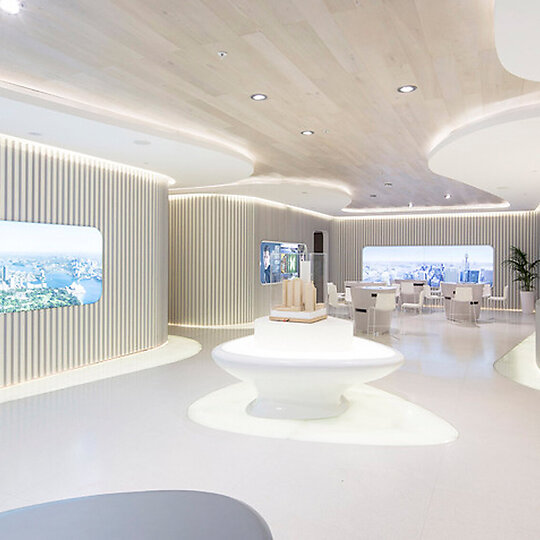 Greenland display suite by PTW and LAVA | Australian Interior Design Awards-8