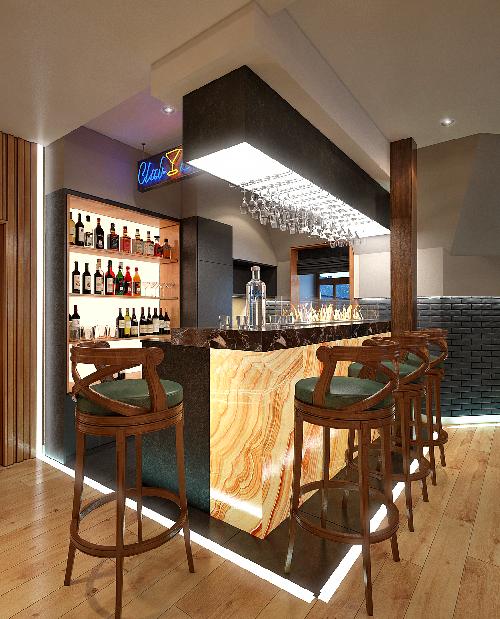 Новой Риге 890 м² 住宅室内设计项目丨拉脱维亚里加-158