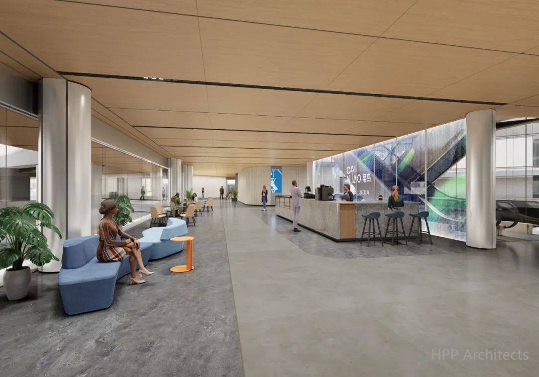 杭州菜鸟云谷园区一期室内设计丨中国杭州丨HPP建筑事务所-14