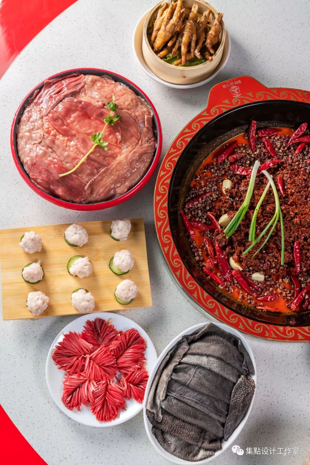 重庆港风国潮火锅店，香糯 Q 弹霸王爪-41