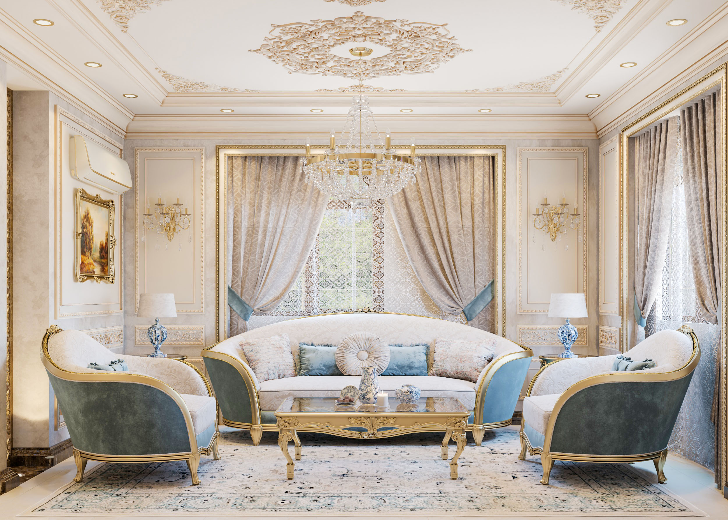 古典别墅接待处-9