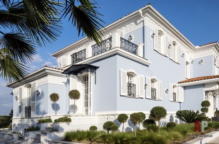 法国海滨经典风格度假别墅改造项目-11