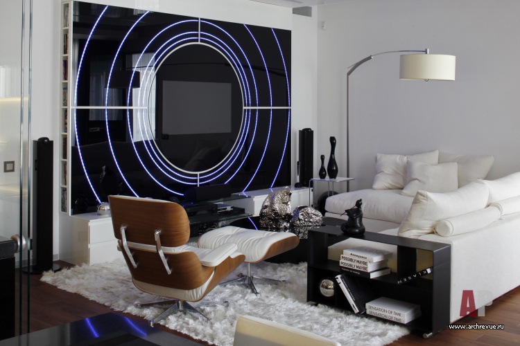 科技感住宅室内设计（含家庭影院）丨Мирошкин Майкл,Мирошкина Элен-19