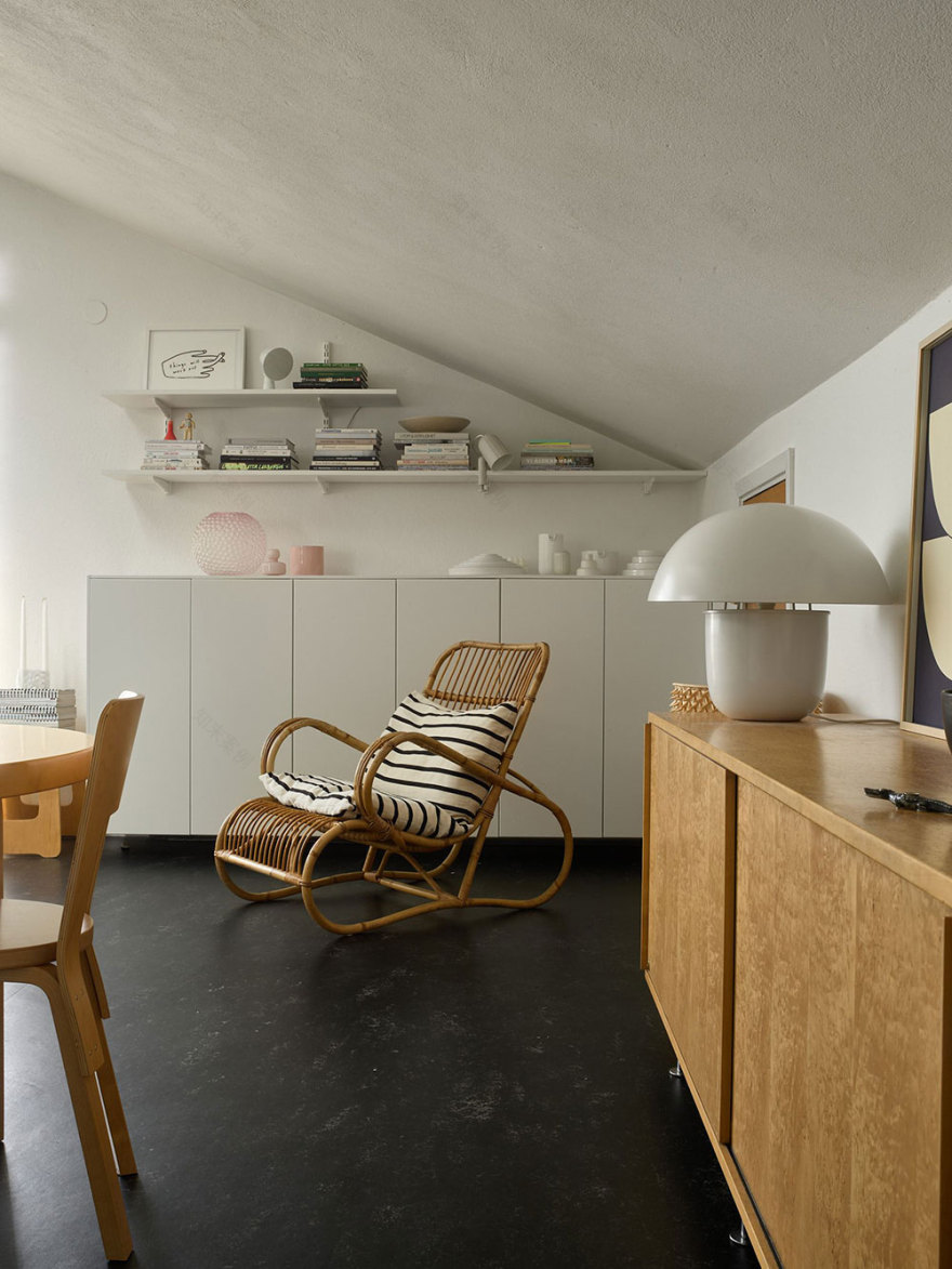 斯德哥尔摩郊区的顶楼公寓-9