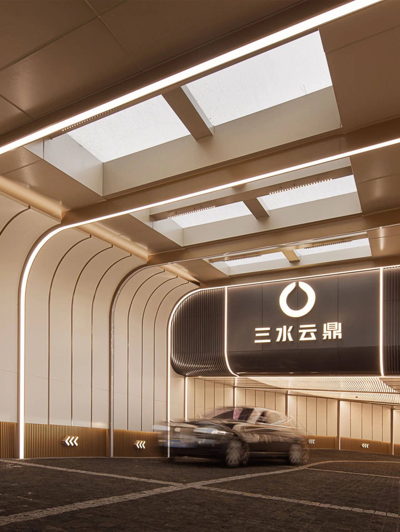 欣明·三水云鼎地库设计丨中国绍兴丨WED中熙设计事务所-0
