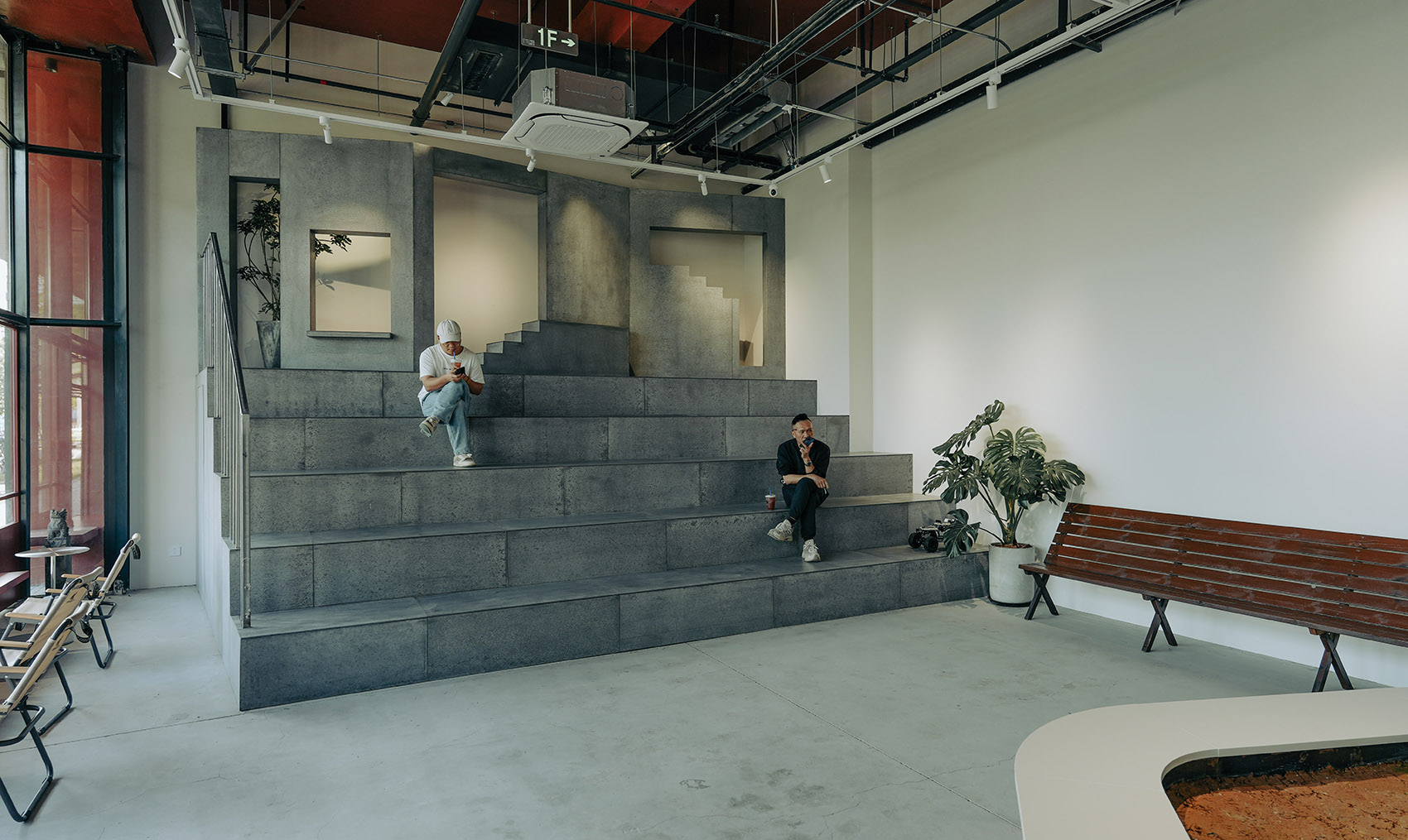Teagenius新茶饮杭钢遗址公园店丨中国杭州丨微筑设计工作室（Microcosm_Arc Studio）-112