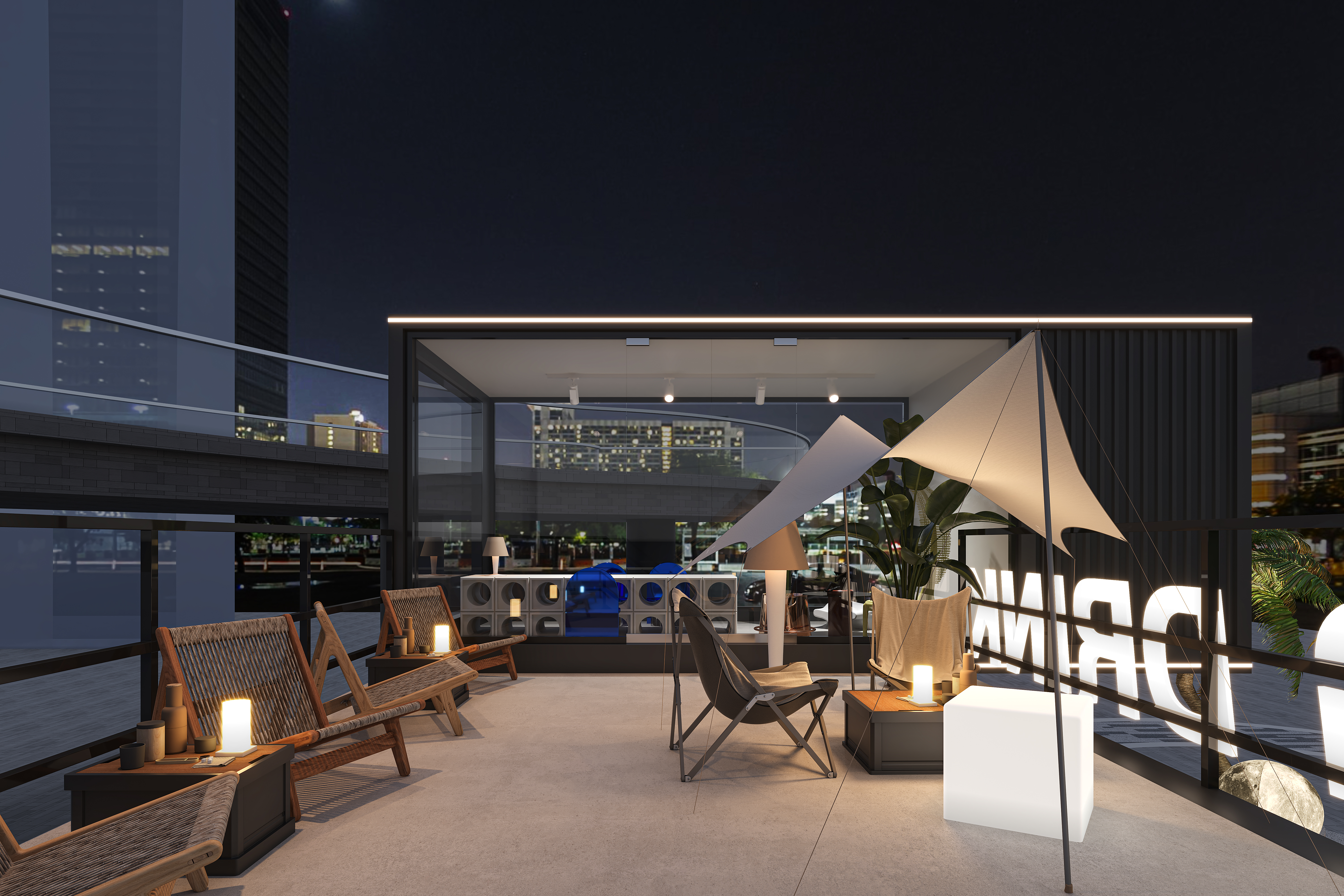 醒饮×创食纪商场店设计-11