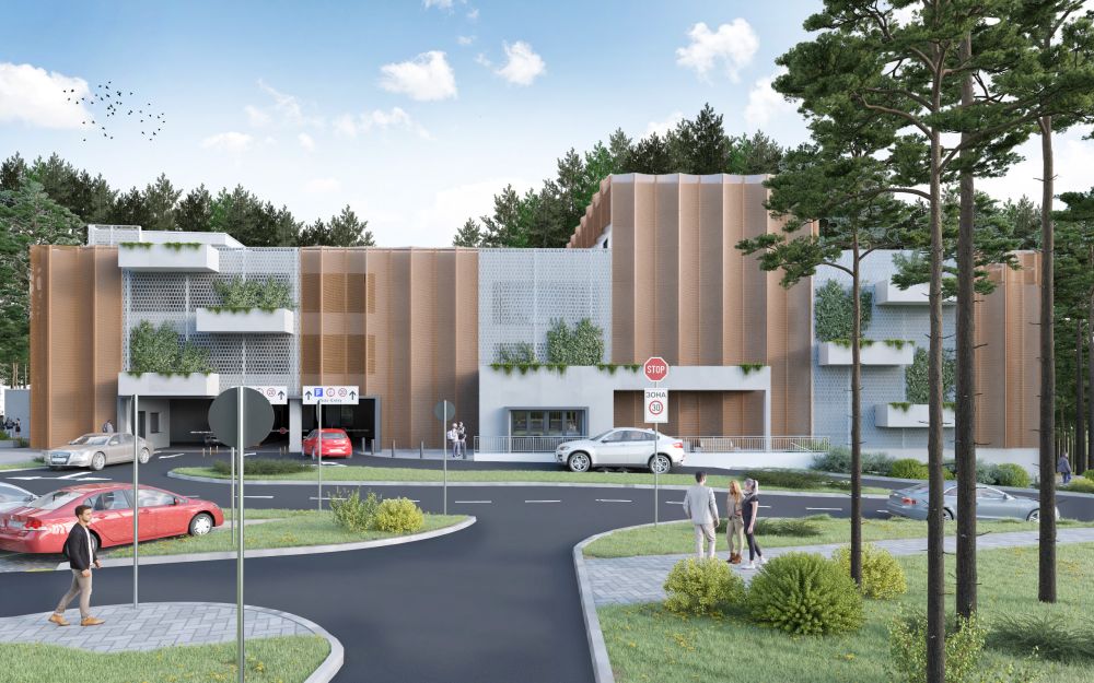 斯雷姆斯卡米特罗维察研究所旁五层停车场建设丨诺维萨德工作室DBA-6