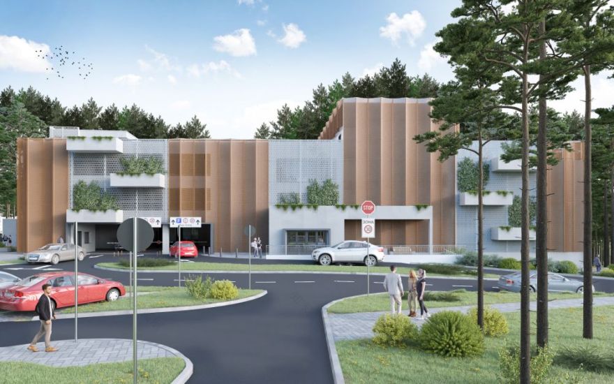 斯雷姆斯卡米特罗维察研究所旁五层停车场建设丨诺维萨德工作室DBA-6