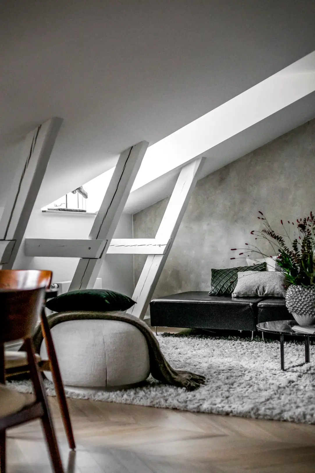 斯德哥尔摩独特 75m2 公寓，古老建筑中的现代温馨家园-10