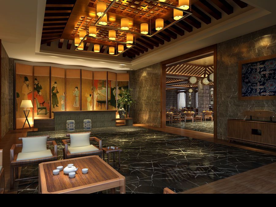 禅茶一品酒店_酒泉酒店设计-2
