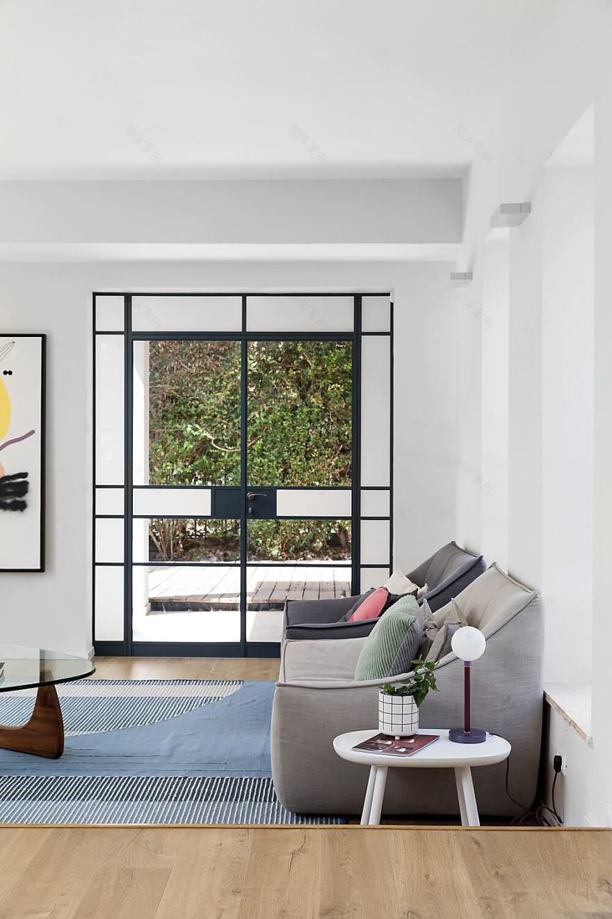 25年房龄私人住宅翻新丨室内设计师Shiri Hayman(שירי היימן)-9