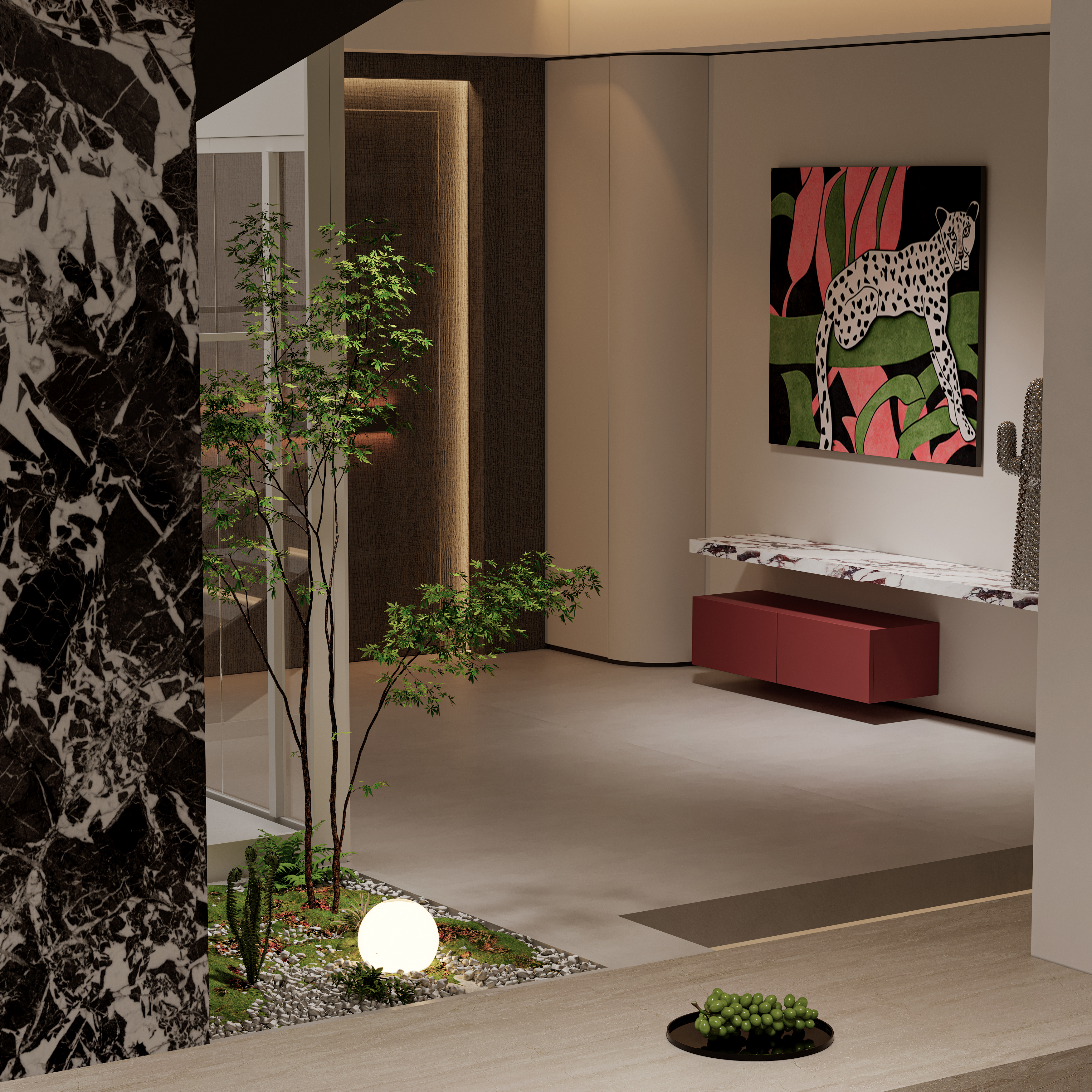 挑空别墅丨晫易视觉-51