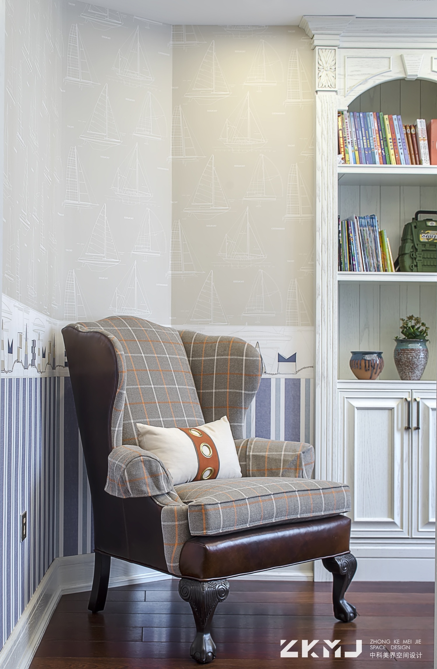 武汉泛海国际新古典风格住宅设计-23