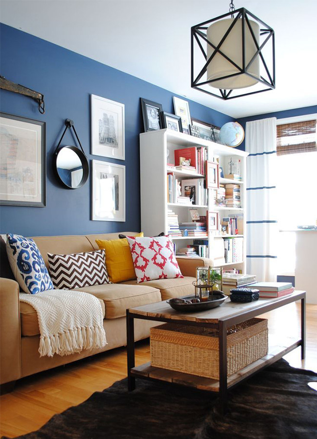 千元预算打造现代美式红蓝风情居室-15