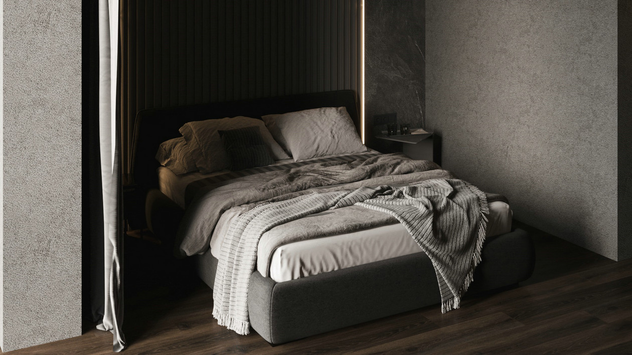 深色系公寓设计-23