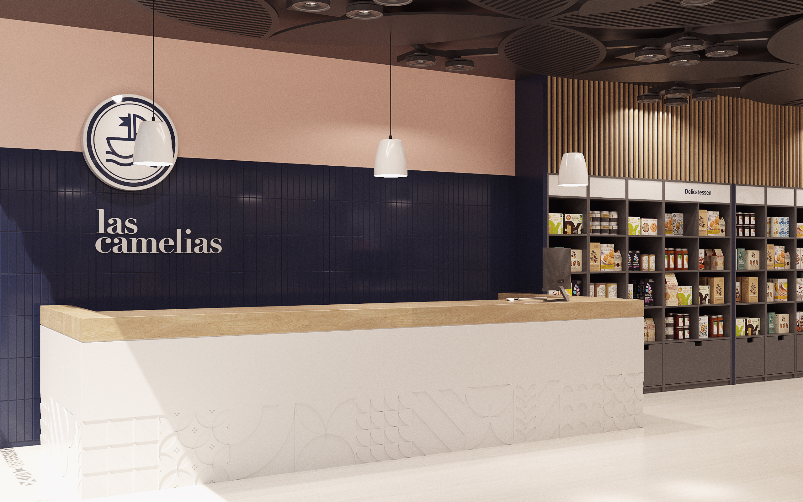 Las Camelias 食品店室内设计丨QMS Arquitectura-12