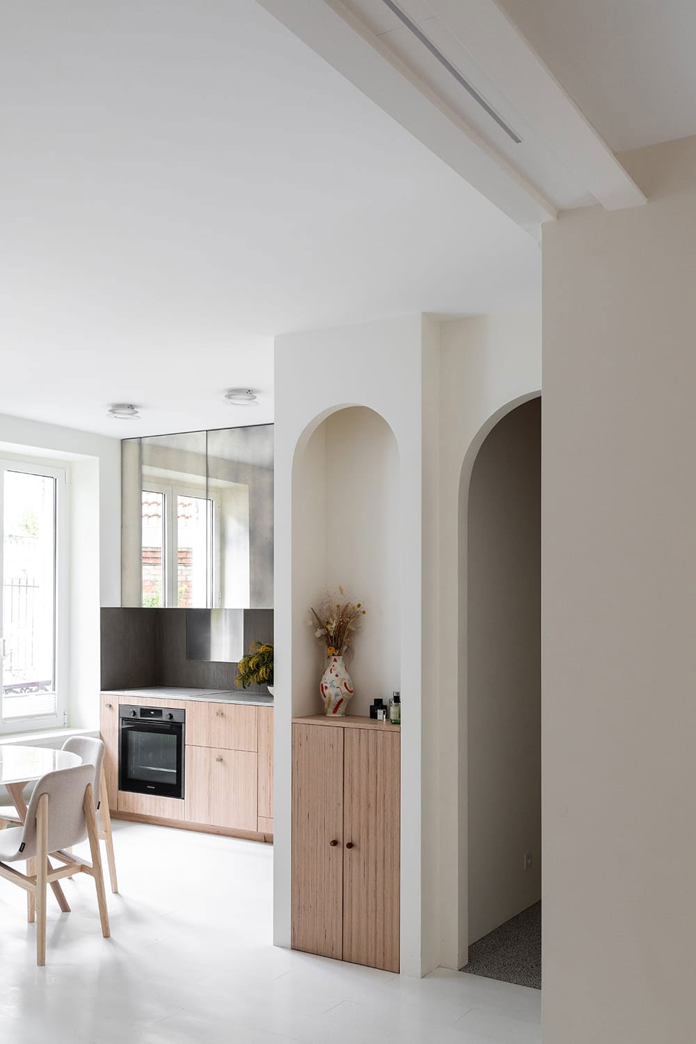 巴黎明亮现代公寓的独特设计-4