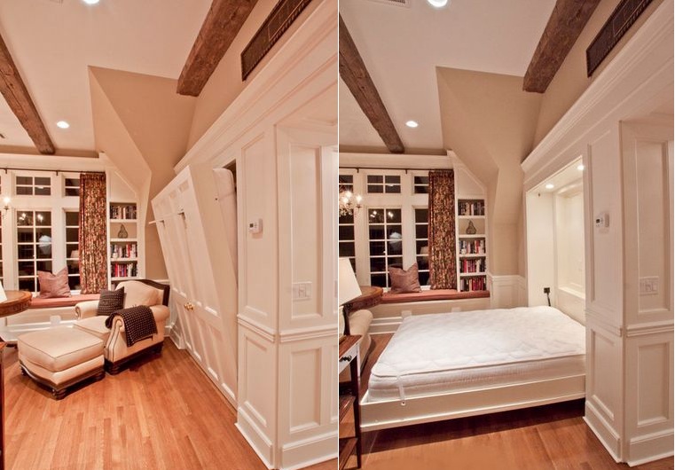 Maximize Small Spaces: Murphy Bed Design Ideas-8