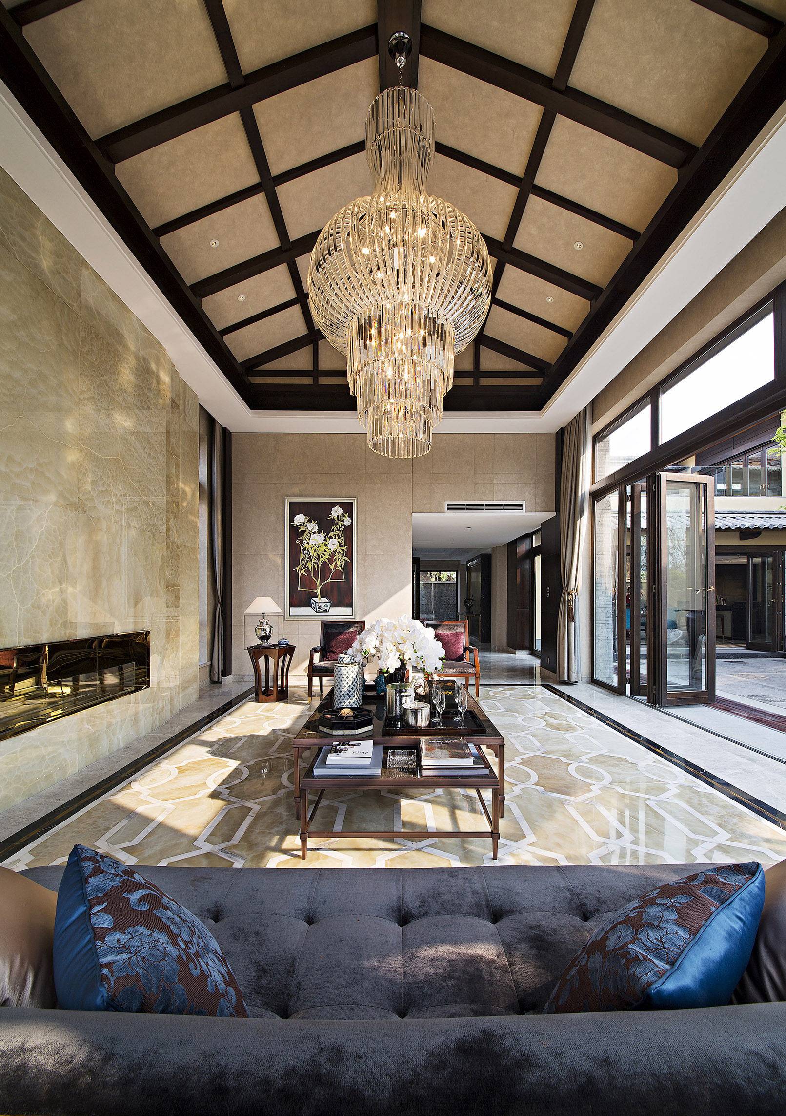 高清+梁志天麗江瑞吉別墅戶型IV新古典-2-5