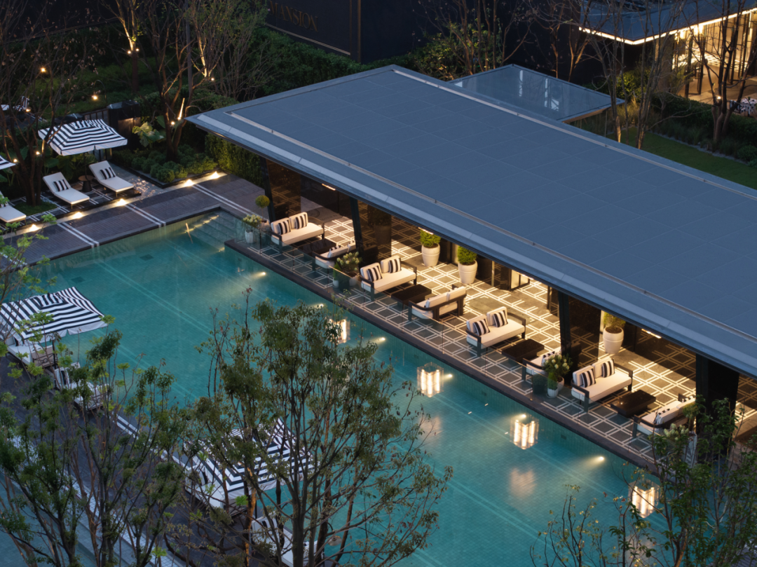 宁波万科·观澜映象府实景泳池区丨中国宁波丨A&N 尚源集序Collection Studio-5