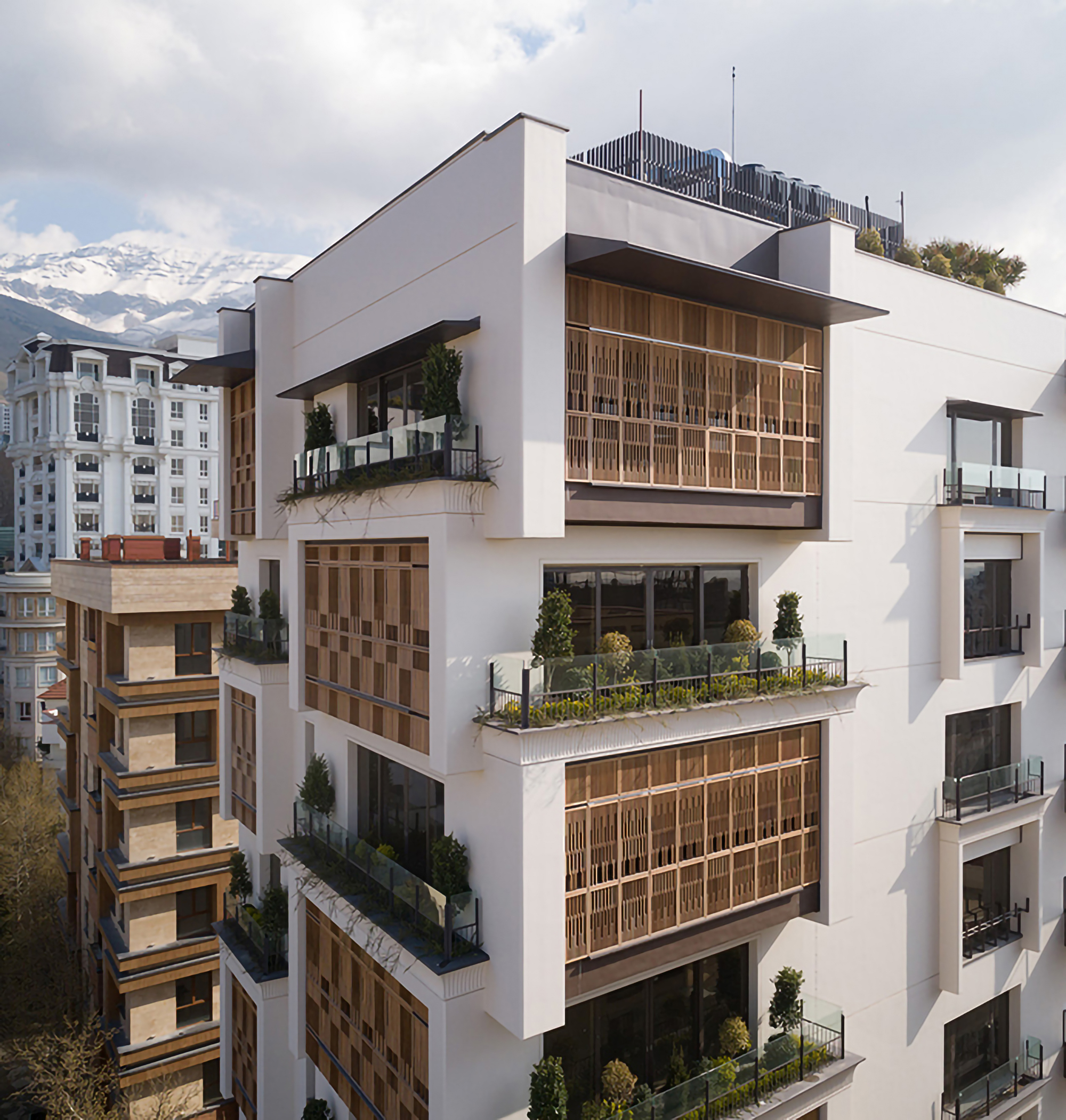 Setare Golestan 住宅大楼丨伊朗德黑兰丨Zandigan Architects-36