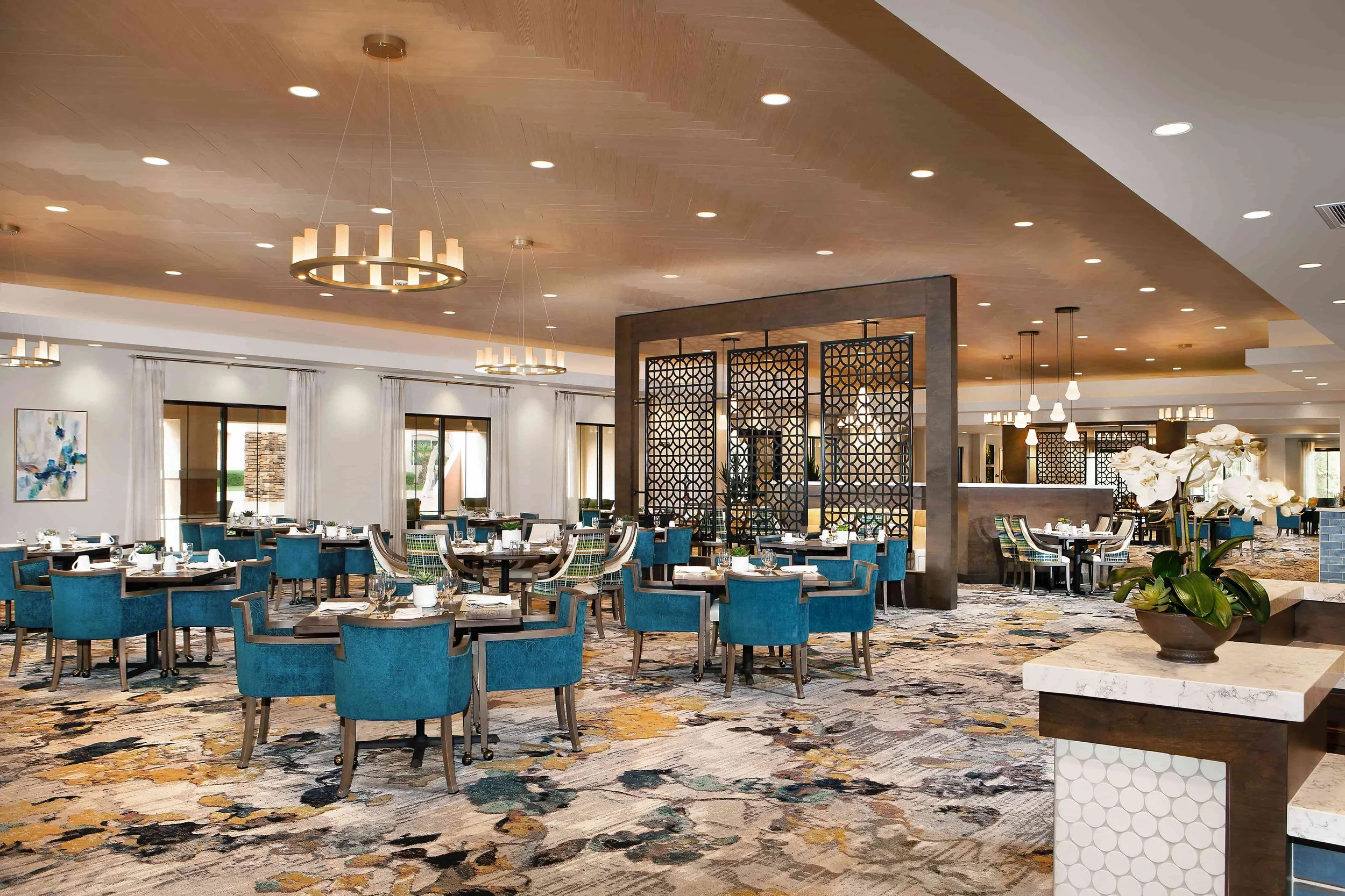 Inside The Colonnade's Gold-Winning Dining Renovation by Thoma-Holec Design — Thoma-Holec Design-10