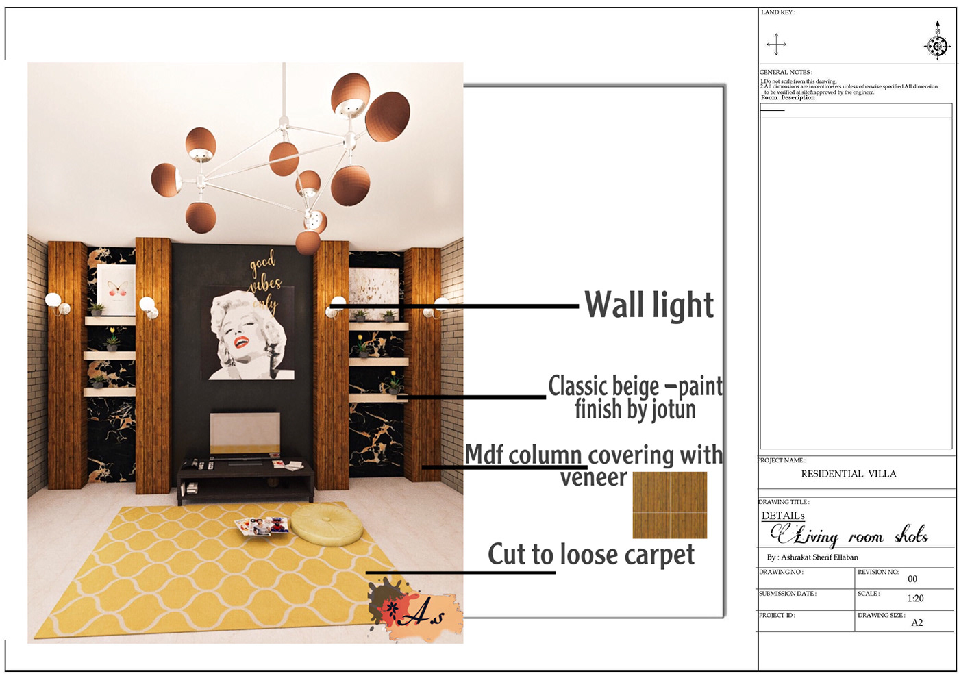 Living room with dinning side-6