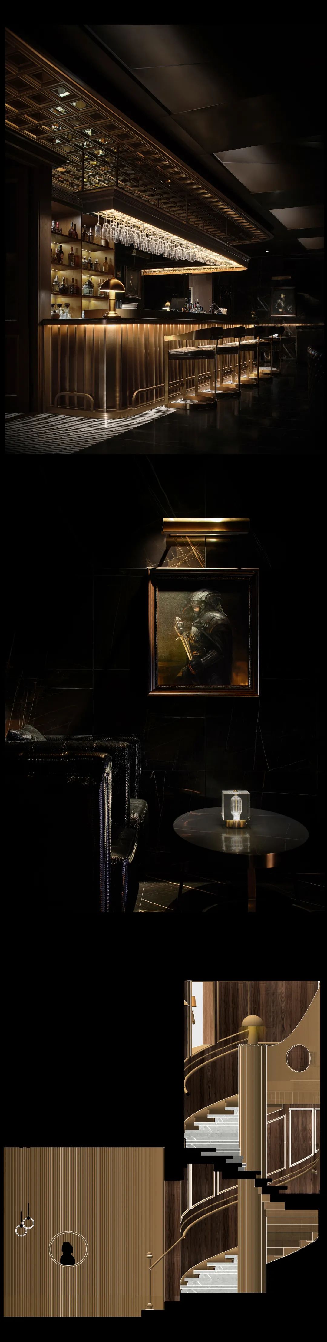 KNIGHT·bar 威士忌酒吧丨中国河北丨BDD 布道设计-19