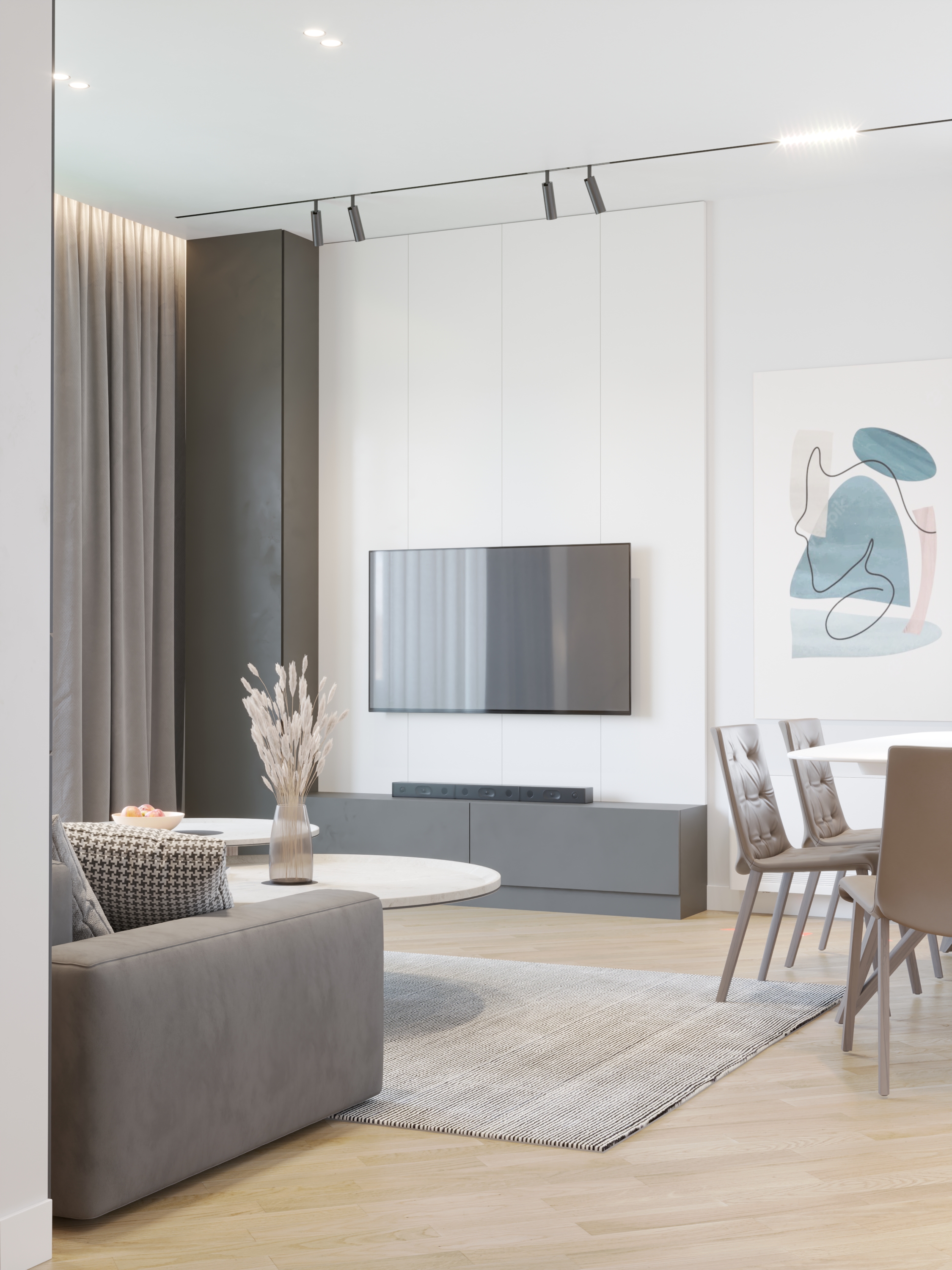 Interior Design: 2+1 Apartment-0