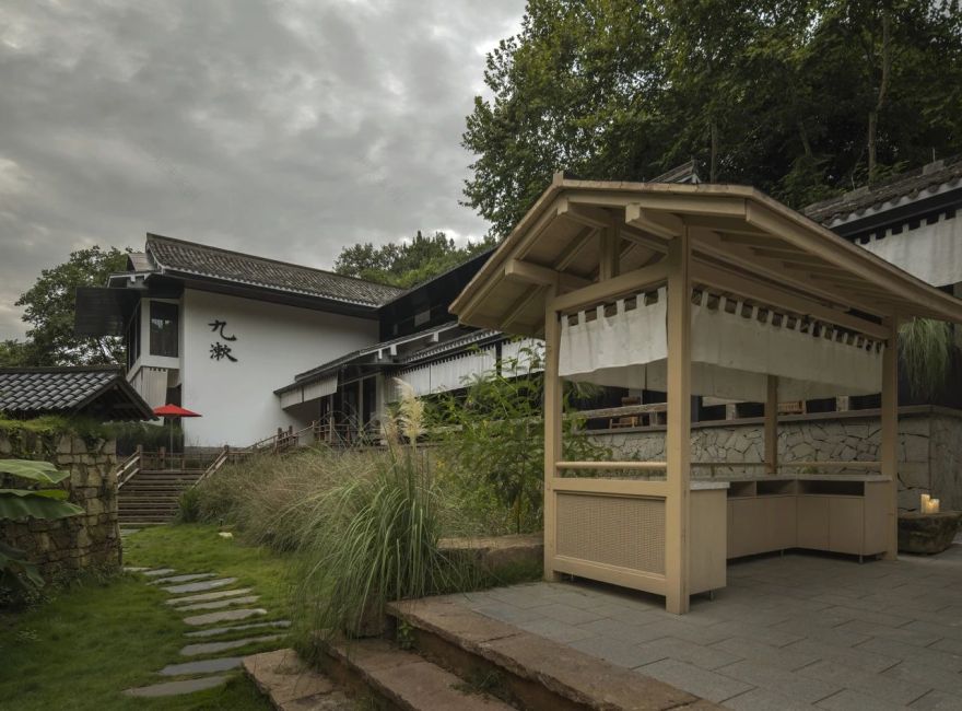 九漱餐厅丨中国杭州丨内建筑-51