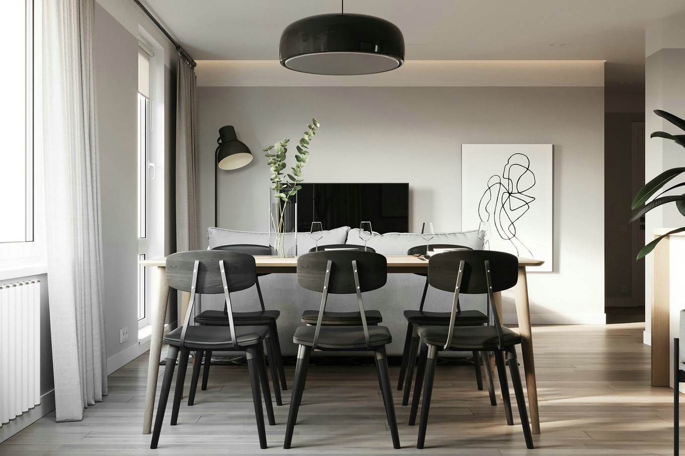 北欧风居家设计，舒适自然的生活空间-36