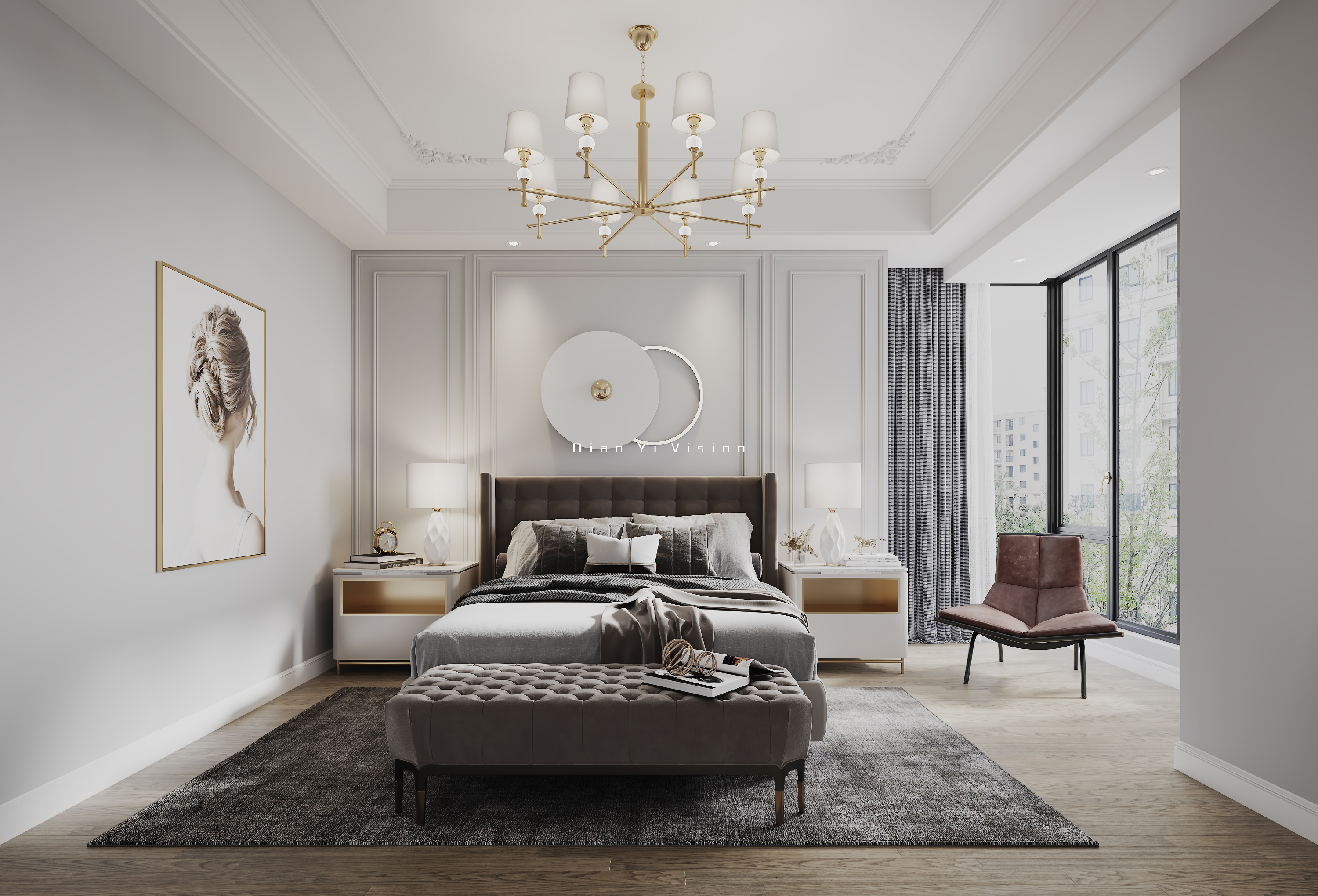 现代简约风平层设计-18