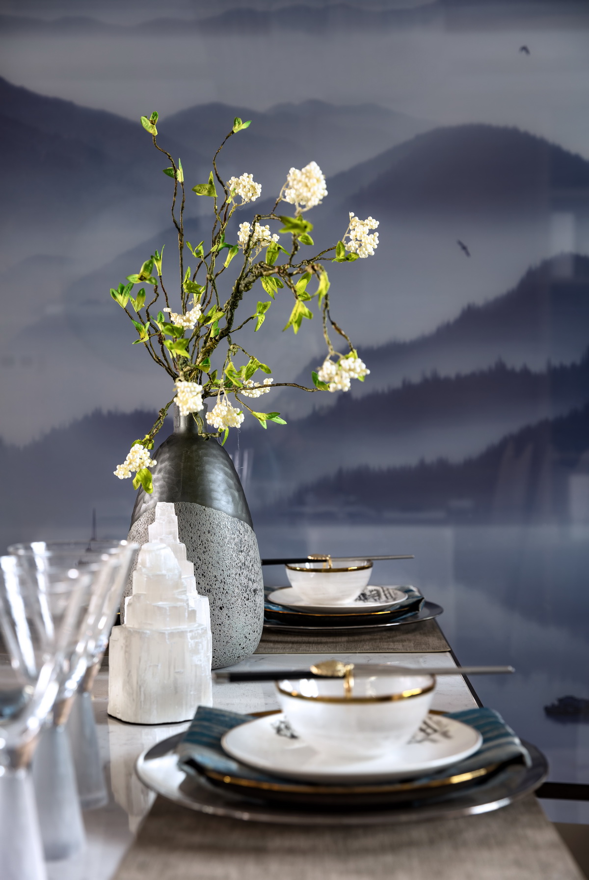 新中式样板房丨徜徉在东方禅意的美学中-33