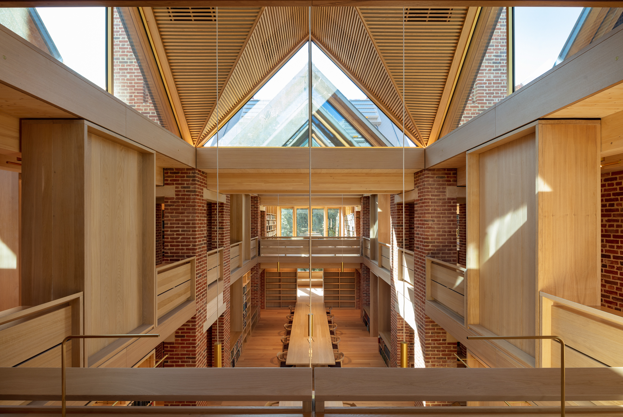 剑桥大学麦格达伦学院图书馆新楼丨英国剑桥丨Níall McLaughlin Architects-17