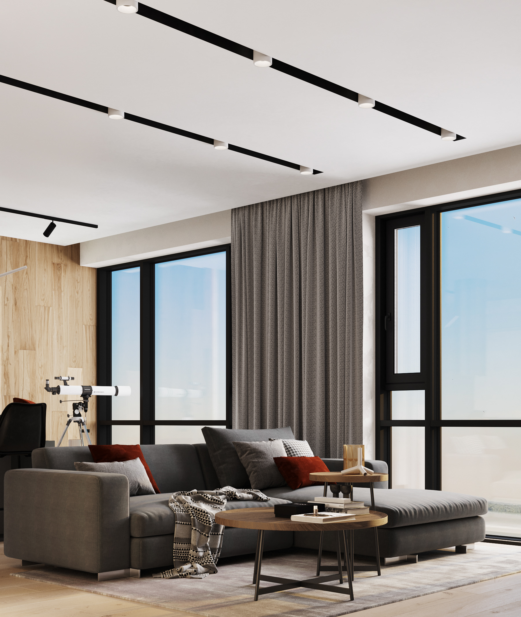 Volga 河公寓设计丨АртХаус & Сыщикова М.-0