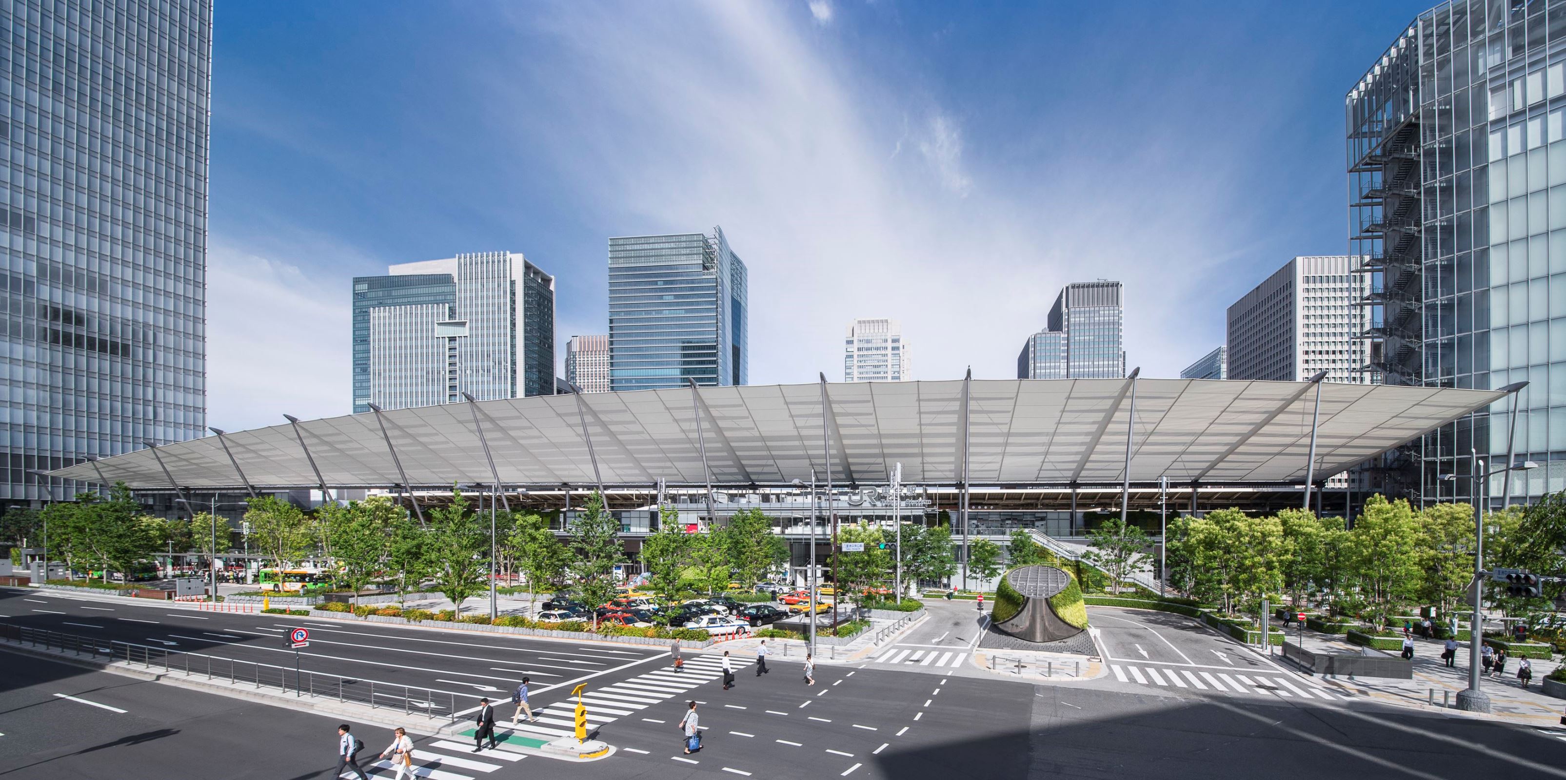 東京駅八重洲口開発 (グランルーフ、グラントウキョウ ノースタワー） | 複合開発・TOD | Projects | NIKKEN SEKKEI LTD-1