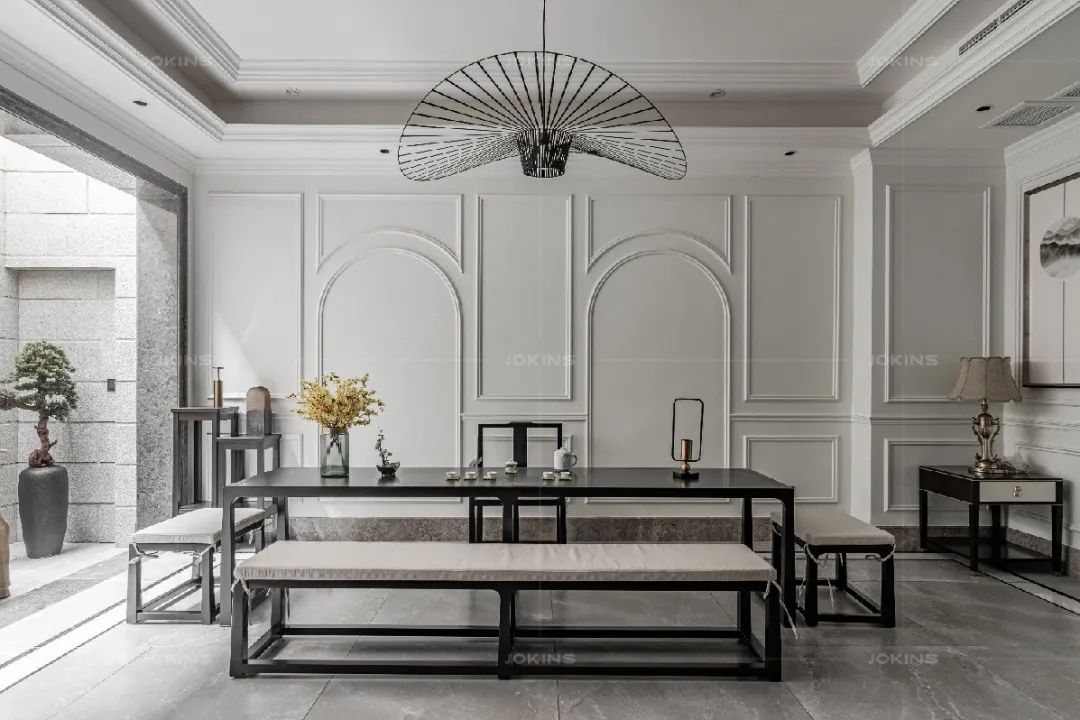 重庆独栋别墅美式轻奢风设计丨中国重庆丨重庆乔金斯-35