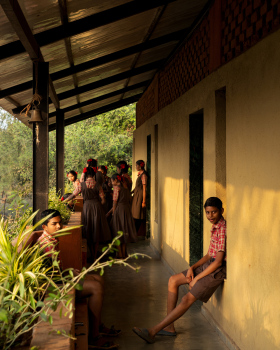 Flood Affected School at Kelthan Village / unTAG