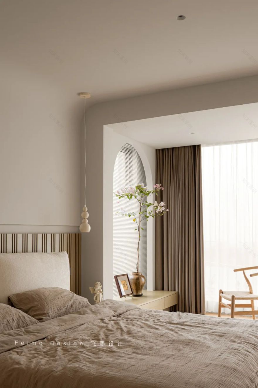 160㎡现代法式养老宅丨飞墨设计组-77