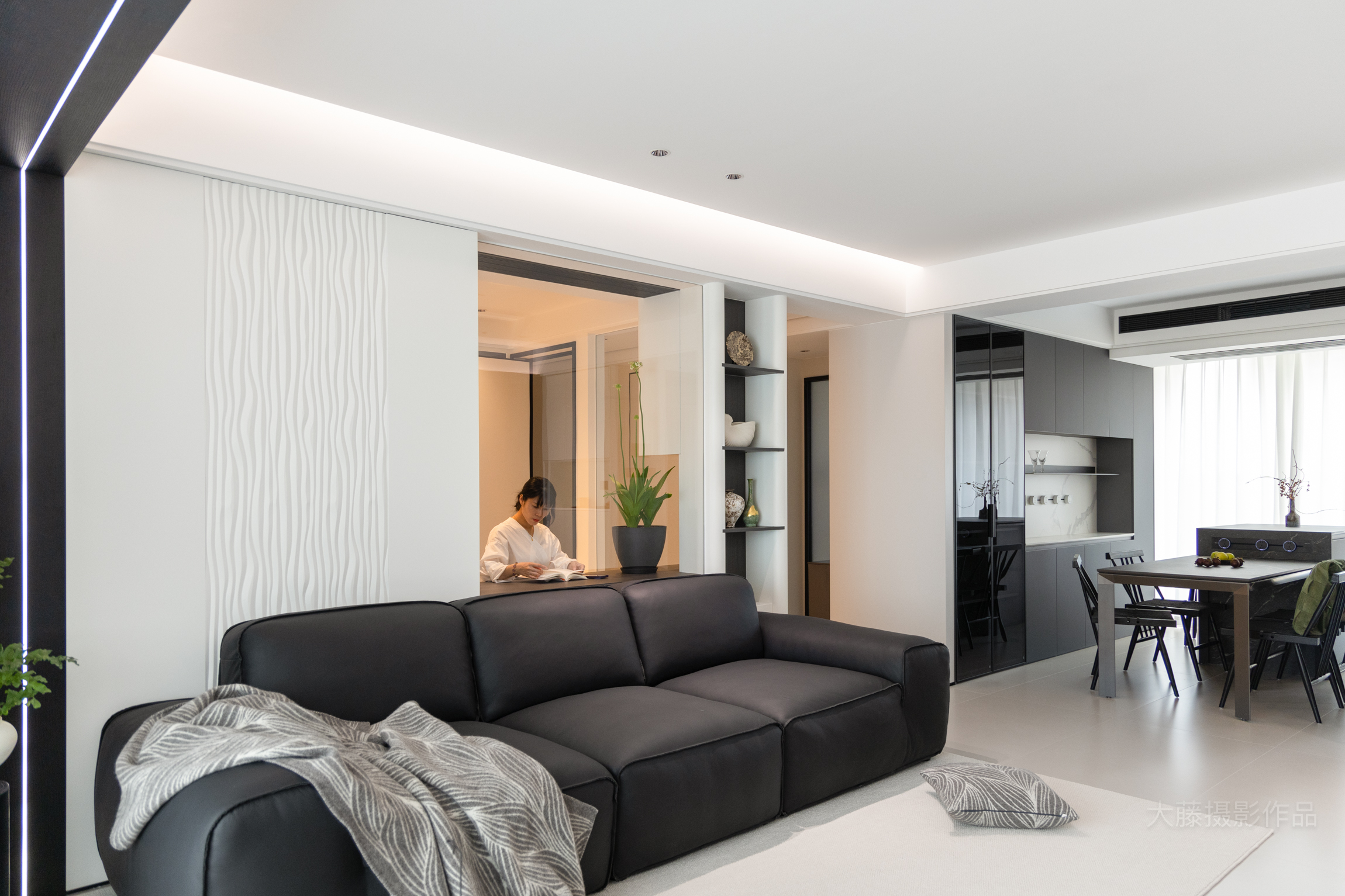 东海边的家装设计项目丨泉州壹木设计-12