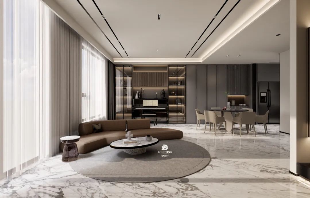 天际玖墅 328 方·漫步人生路的现代灰褐设计丨中国湖州丨湖州圣都装饰-17