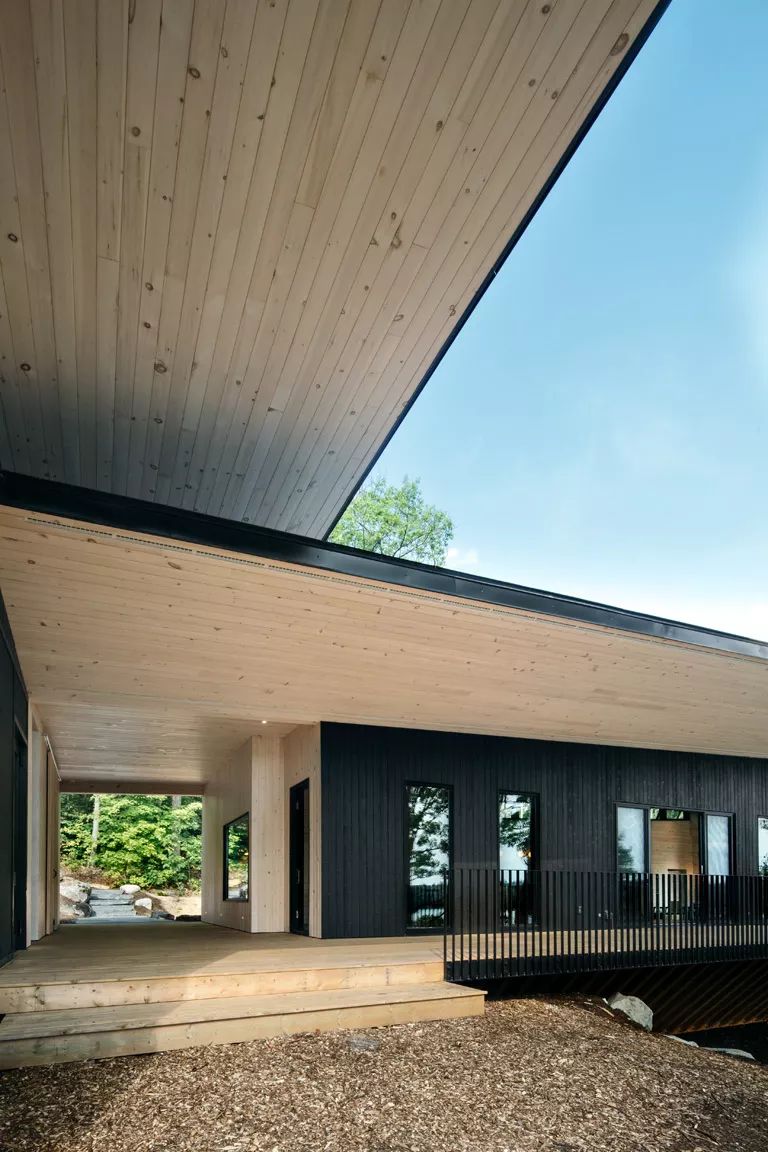 约瑟夫湖木屋 | 融入自然，延续文化的加拿大度假屋-10