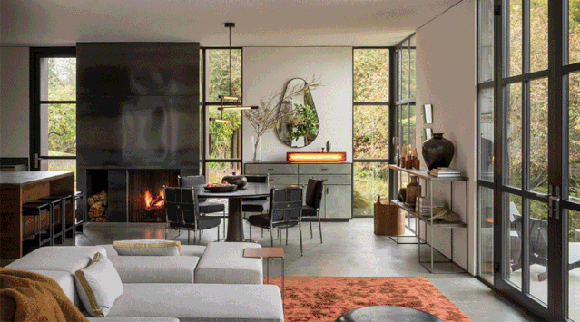 西雅图海岸工业风木屋 低调外表下的艺术气息-1