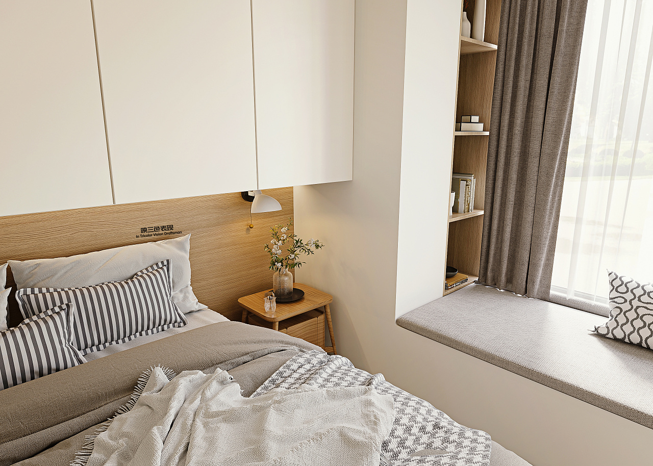 原木温韵——in-Tricolor 北欧风家居设计-15